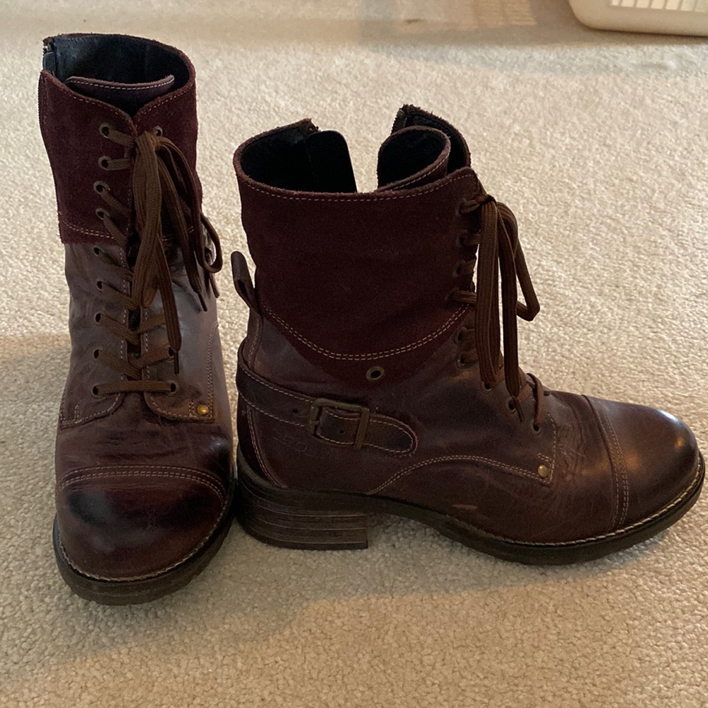 Taos ankle boots.